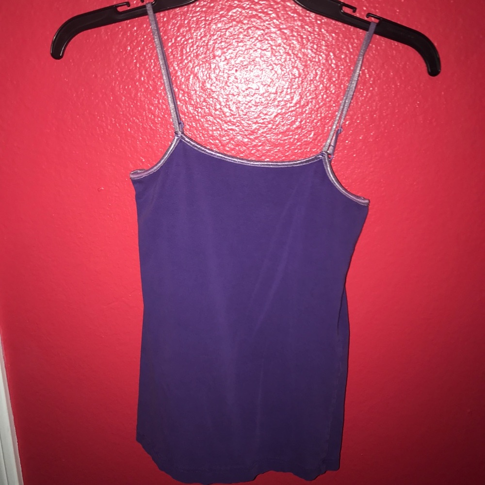 Basic purple tank top